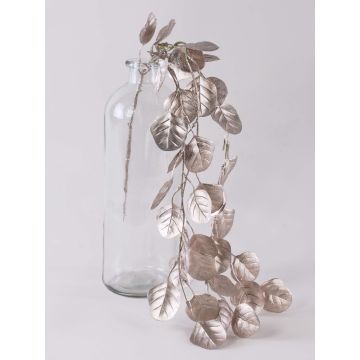 Fausse branche d'eucalyptus DIEMEL, champagne, 75cm