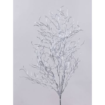 Branche de saule artificielle DONATELLA, argent, 70cm