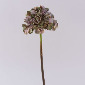 Fleur décorative Hortensia MANDISA, vert-rose, 45cm, Ø16cm