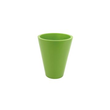 Cache-pot en plastique vert JACINTHE, 60,5cm, Ø50cm Cache-pot en plastique vert JACINTHE, 60,5cm, Ø50cm