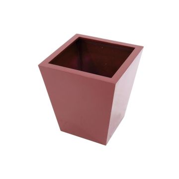 Pot de fleurs ORNELLO, rouge, 50 x 45 x 45 cm Pot de fleurs ORNELLO, rouge, 50 x 45 x 45 cm