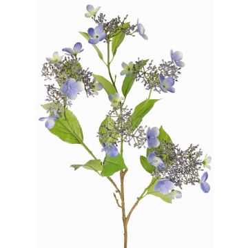 Branche d'hortensia artificielle KATHANI, bleu-blanc-vert, 80 cm, Ø 10-13 cm Branche d'hortensia artificielle KATHANI, bleu-blanc-vert, 80 cm, Ø 10-13 cm
