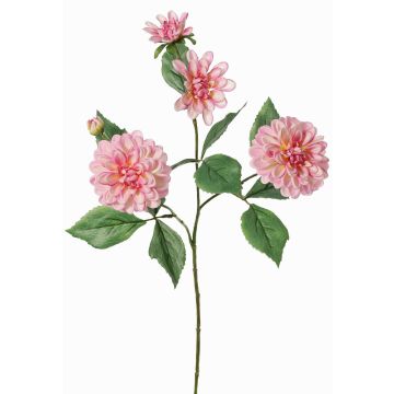 Branche décorative de dahlia synthétique QUINKA, rose, 70cm Branche décorative de dahlia synthétique QUINKA, rose, 70cm