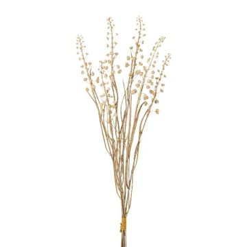 Botte de phytolacca décorative ILMOR, baies, aspect sec, beige, 50cm Botte de phytolacca décorative ILMOR, baies, aspect sec, beige, 50cm
