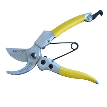 Ciseaux floraux OASIS® avec poignées caoutchoutées, jaunes, 18cm Ciseaux floraux OASIS® avec poignées caoutchoutées, jaunes, 18cm