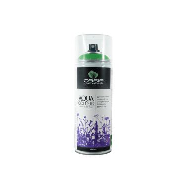 Peinture en spray OASIS® Aqua Colour, à base d'eau, vert clair, 400ml Peinture en spray OASIS® Aqua Colour, à base d'eau, vert clair, 400ml