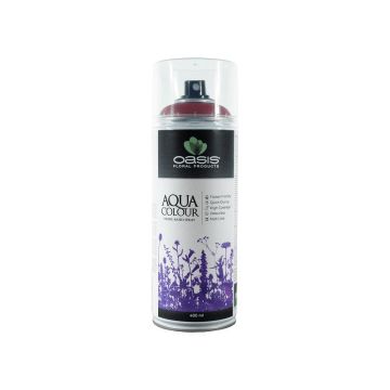 OASIS® Peinture en spray Aqua Colour Spray, à base d'eau, bordeaux, 400ml OASIS® Peinture en spray Aqua Colour Spray, à base d'eau, bordeaux, 400ml