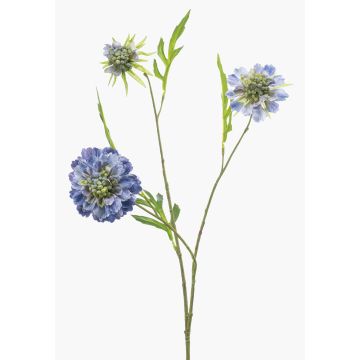Branche artificielle de scabieuse RUXTER, bleu-lilas-vert, 60cm, Ø6-8cm Branche artificielle de scabieuse RUXTER, bleu-lilas-vert, 60cm, Ø6-8cm