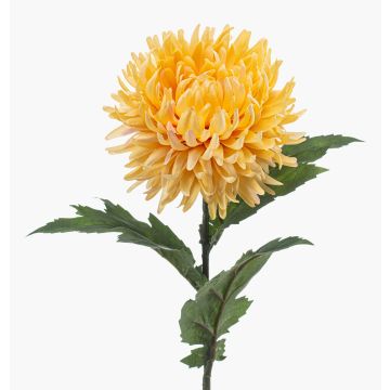 Chrysanthème synthétique SAXLER, jaune, 60cm, Ø12cm Chrysanthème synthétique SAXLER, jaune, 60cm, Ø12cm