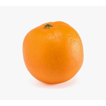 Orange en plastique CLARELIA, orange, 7,5 cm, Ø 7,5 cm Orange en plastique CLARELIA, orange, 7,5 cm, Ø 7,5 cm