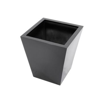 Pot de fleurs ORNELLO, noir, 50 x 45 x 45 cm Pot de fleurs ORNELLO, noir, 50 x 45 x 45 cm