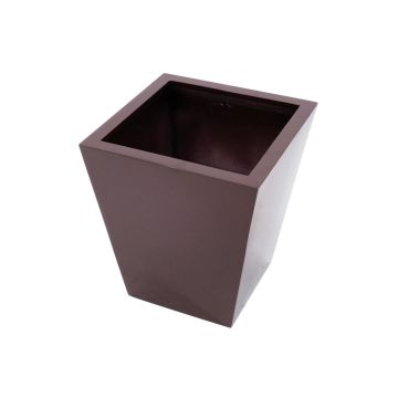 Pot de fleurs ORNELLO, marron, 50 x 45 x 45 cm Pot de fleurs ORNELLO, marron, 50 x 45 x 45 cm