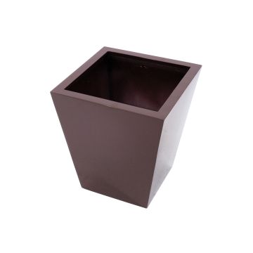 Pot de fleurs ORNELLO, marron, 50x45x45cm