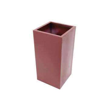 Pot de fleurs MEO, rouge, 100 x 50 x 50 cm