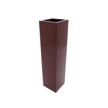 Pot de fleurs MEO, rouge, 120 x 30 x 30 cm