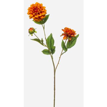 Branche artificielle de dahlia CEVAST, orange, 70 cm, Ø 7-8 cm Branche artificielle de dahlia CEVAST, orange, 70 cm, Ø 7-8 cm