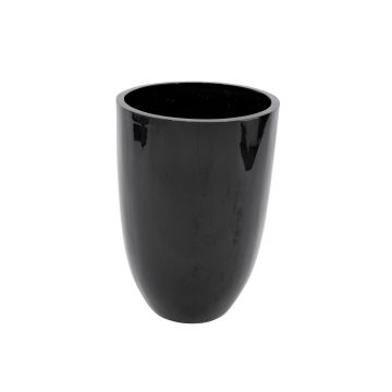 Pot de fleurs BENDO, noir, 68 cm, Ø 47 cm