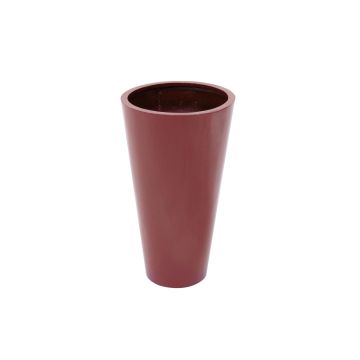 Pot de fleurs LEOPOLDO, rouge, 69cm, Ø39cm Pot de fleurs LEOPOLDO, rouge, 69cm, Ø39cm