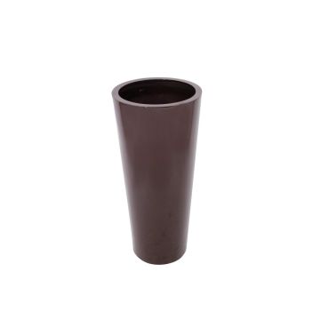 Pot de fleurs LEOPOLDO, marron, 110 cm, Ø 50 cm