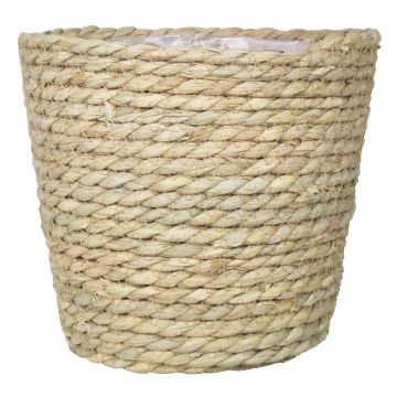 Jardinière panier FERMINA, beige, 13cm, Ø16cm
