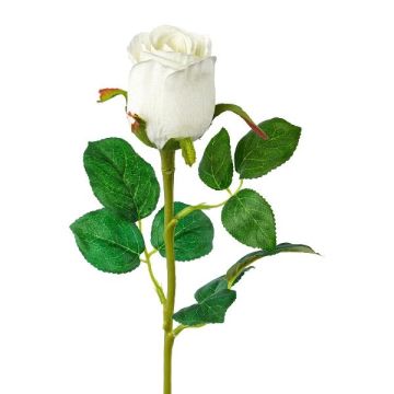 Fleur décorative Rose KLONI, blanc, 50cm Fleur décorative Rose KLONI, blanc, 50cm