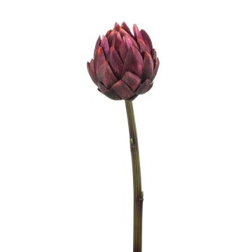 Artichaut artificiel ARIGATO, violet foncé, 60cm