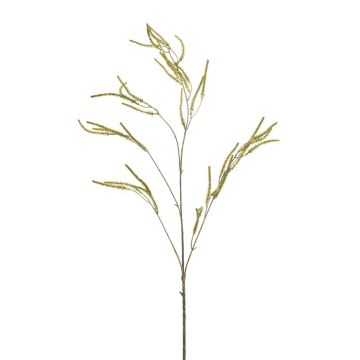 Branche décorative d'amarante CERRO avec fleurs, verte, 100cm Branche décorative d'amarante CERRO avec fleurs, verte, 100cm