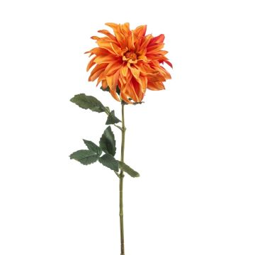Fleur décorative Dahlia NIRVATHIA, orange, 55cm Fleur décorative Dahlia NIRVATHIA, orange, 55cm