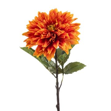 Fleur décorative Dahlia orange JESKA, 65cm Fleur décorative Dahlia orange JESKA, 65cm