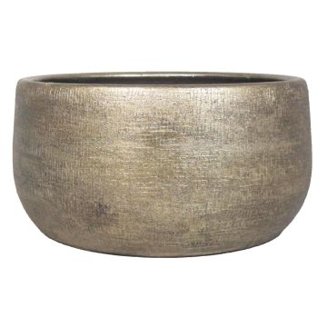 Coupe en céramique AGAPE avec veinure, or, 14cm, Ø28cm Coupe en céramique AGAPE avec veinure, or, 14cm, Ø28cm
