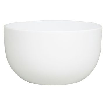 Coupe de fleurs en céramique TEHERAN TOWER, blanc, 14cm, Ø26cm