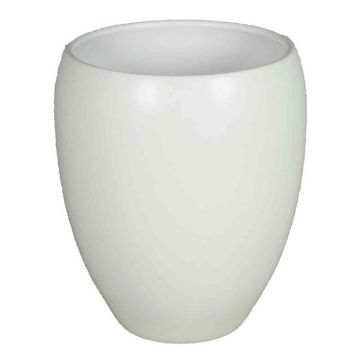 Vase en céramique URMIA MONUMENT, blanc mat, 28cm, Ø25cm