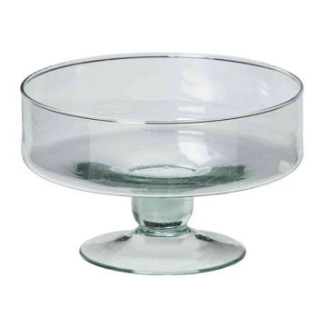 Coupe en verre CORIE OCEAN sur pied, transparent, 12cm, Ø19cm