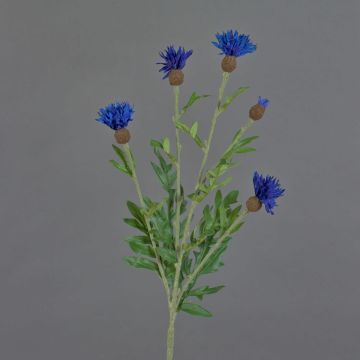 Fleur artificielle de bleuet ORTIGO, bleue, 60 cm, Ø 2-6 cm Fleur artificielle de bleuet ORTIGO, bleue, 60 cm, Ø 2-6 cm