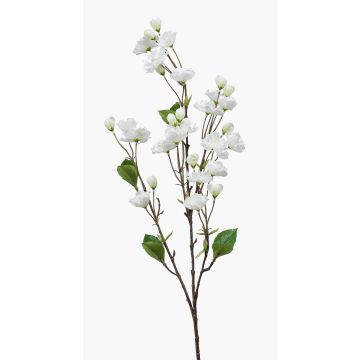 Branche artificielle de cerisier ornemental AKEMI avec fleurs, blanche, 90cm