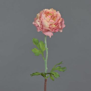 Renoncule artificielle ELORIO, rose-crème, 50cm, Ø10cm Renoncule artificielle ELORIO, rose-crème, 50cm, Ø10cm
