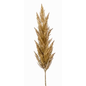 Branche artificielle d'herbe de la pampa en panicule BATERNO, marron clair, 115 cm Branche artificielle d'herbe de la pampa en panicule BATERNO, marron clair, 115 cm