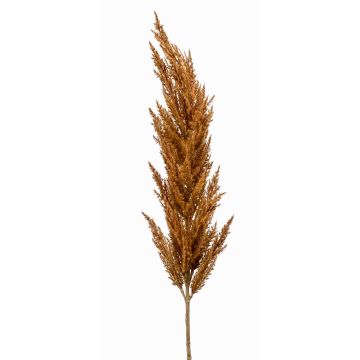 Branche artificielle d'herbe de la pampa en panicule BATERNO, marron, 115 cm Branche artificielle d'herbe de la pampa en panicule BATERNO, marron, 115 cm