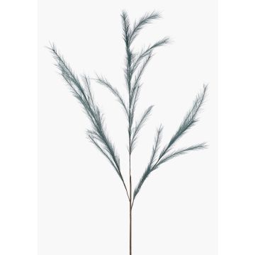 Branche artificielle d'herbe à plumes en panicules YECORA, bleue, 130cm Branche artificielle d'herbe à plumes en panicules YECORA, bleue, 130cm