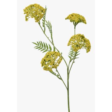 Branche artificielle d'achillée millefeuille THUBAN, jaune, 60cm, Ø6-7cm Branche artificielle d'achillée millefeuille THUBAN, jaune, 60cm, Ø6-7cm