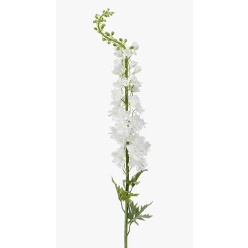 Grande fleur artificielle de delphinium SZILVIA, blanche, 130cm