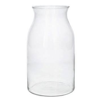 Vase à fleurs LUNARA en verre, transparent, 21 cm, Ø 12 cm Vase à fleurs LUNARA en verre, transparent, 21 cm, Ø 12 cm