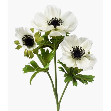 Fleur artificielle anémone des bois RUBINA, blanche, 55 cm, Ø 4-10 cm Fleur artificielle anémone des bois RUBINA, blanche, 55 cm, Ø 4-10 cm