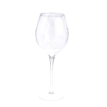 Verre à vin XXL ROGER AIR sur pied, transparent, 60cm, Ø23cm