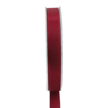 Ruban décoratif en polyester rouge foncé WIARA, 50m, 15mm Ruban décoratif en polyester rouge foncé WIARA, 50m, 15mm