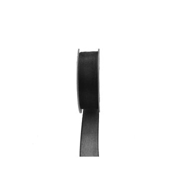 Ruban en organza noir OSNA, 25m, 25mm Ruban en organza noir OSNA, 25m, 25mm