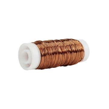 Floristendraht UTINA, kupfer, 50g, 60m, Ø0,3mm Floristendraht UTINA, kupfer, 50g, 60m, Ø0,3mm