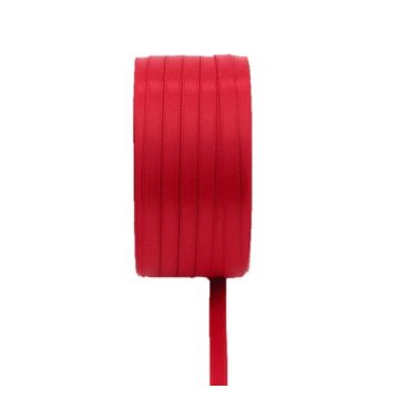 Ruban satin double face VIPKE, rouge, 50m, 3mm Ruban satin double face VIPKE, rouge, 50m, 3mm