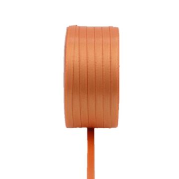 Ruban satin double face VIPKE, orange, 50m, 3mm Ruban satin double face VIPKE, orange, 50m, 3mm