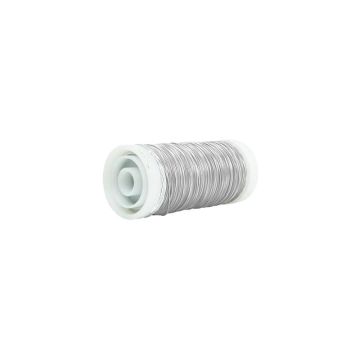 Fil de liage TRINE, galvanisés, argent, 100g, 120m, Ø0,35mm Fil de liage TRINE, galvanisés, argent, 100g, 120m, Ø0,35mm